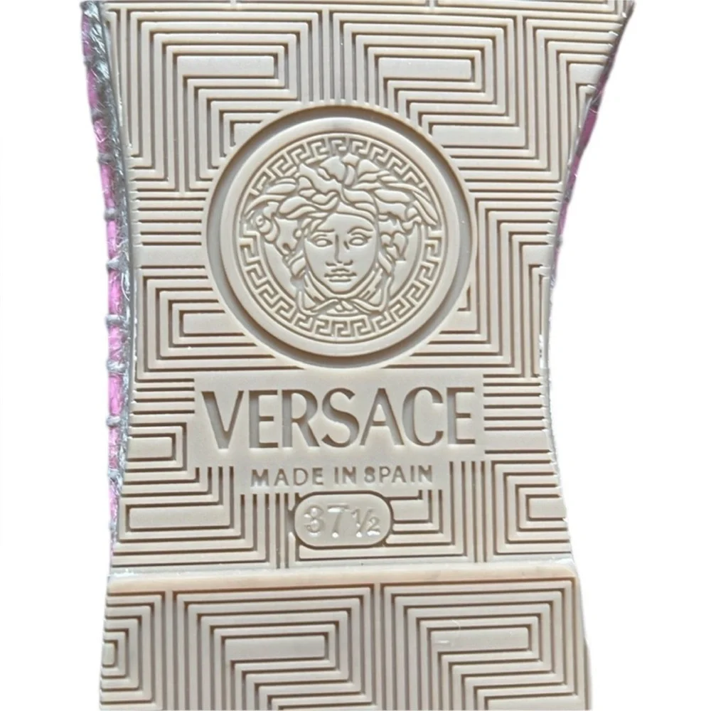 Versace Allover Logo espadrilles 7.5